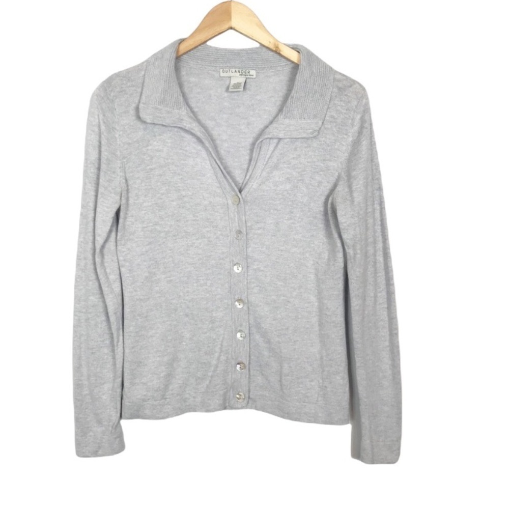 OUTLANDER Button Gray Cardigan